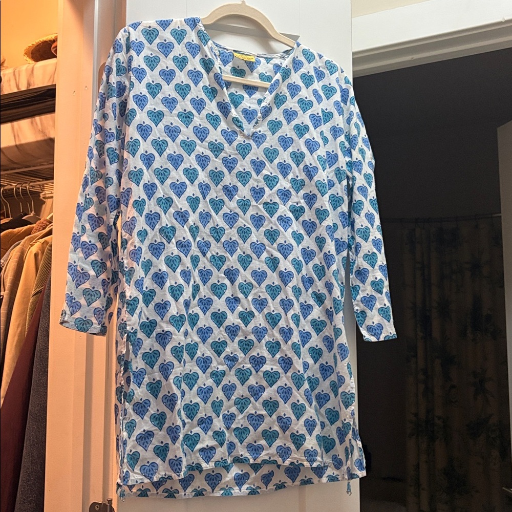ROLLER RABBIT VALENTINE KURTA TUNIC